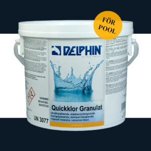 quickklor granulat 3kg snabblösande klorgranulat från delphin